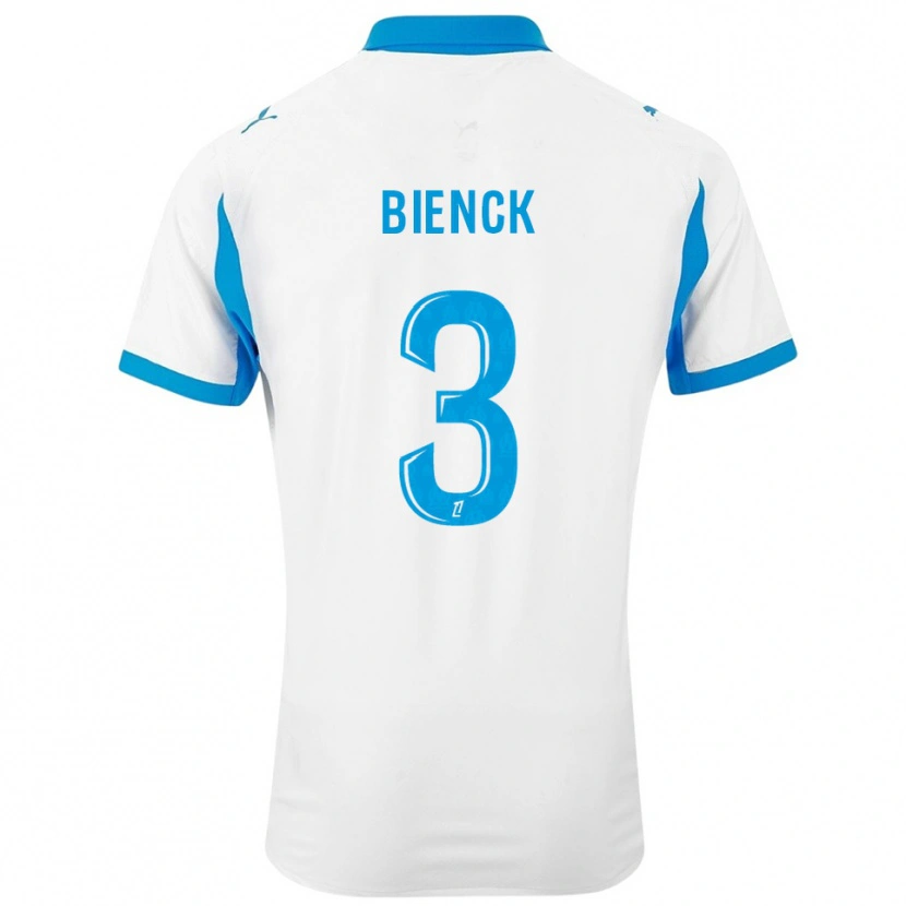 Danxen Herren Felix Bienck #3 Weiß Himmelblau Heimtrikot Trikot 2025/26 T-Shirt Schweiz