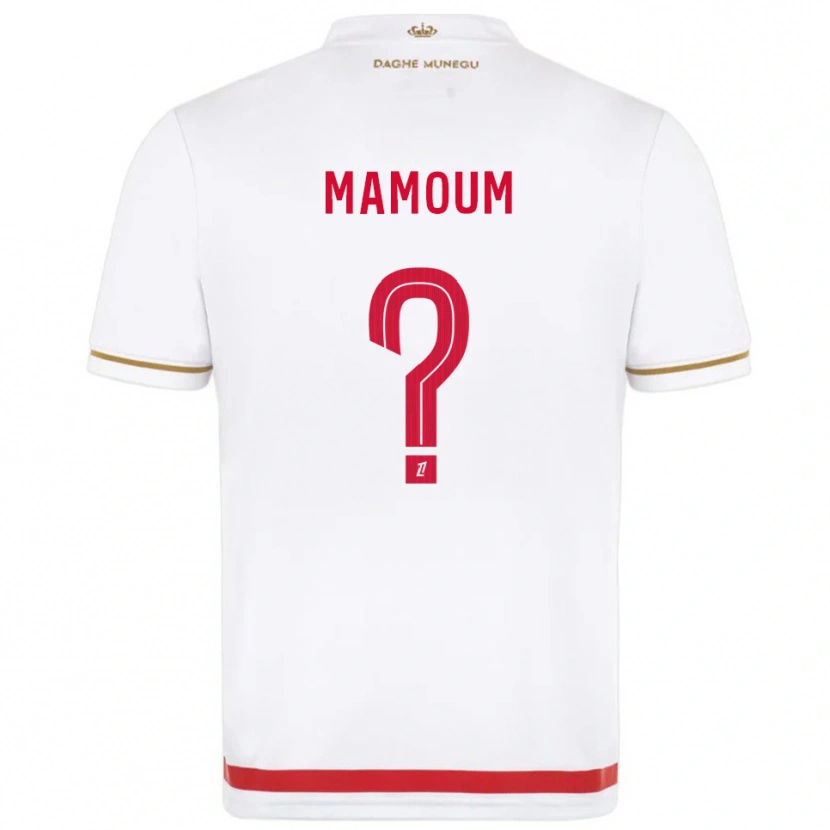 Danxen Herren Diego Mamoum #0 Rot Weiß Heimtrikot Trikot 2025/26 T-Shirt Schweiz