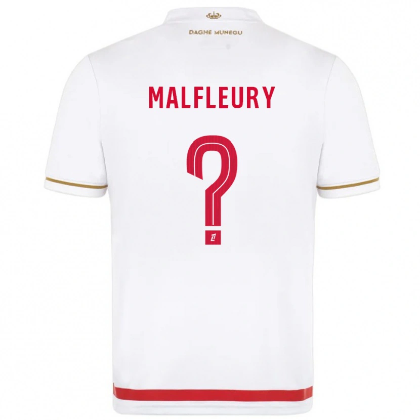 Danxen Herren Geoffrey Malfleury #0 Rot Weiß Heimtrikot Trikot 2025/26 T-Shirt Schweiz