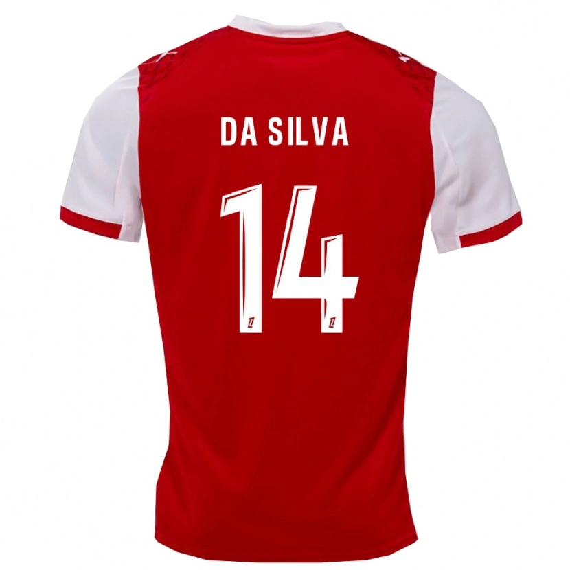 Danxen Herren Edmilson Mendes Da Silva #14 Rot Weiß Heimtrikot Trikot 2025/26 T-Shirt Schweiz