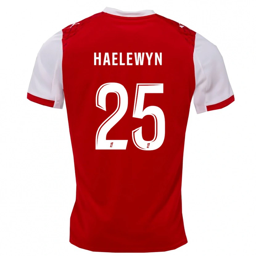 Danxen Herren Marion Haelewyn #25 Rot Weiß Heimtrikot Trikot 2025/26 T-Shirt Schweiz