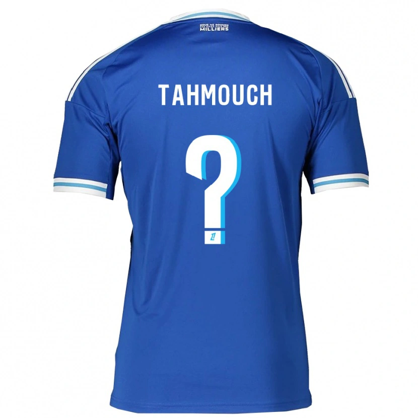 Danxen Herren Mathieu Tahmouch #0 Blau Weiß Heimtrikot Trikot 2025/26 T-Shirt Schweiz