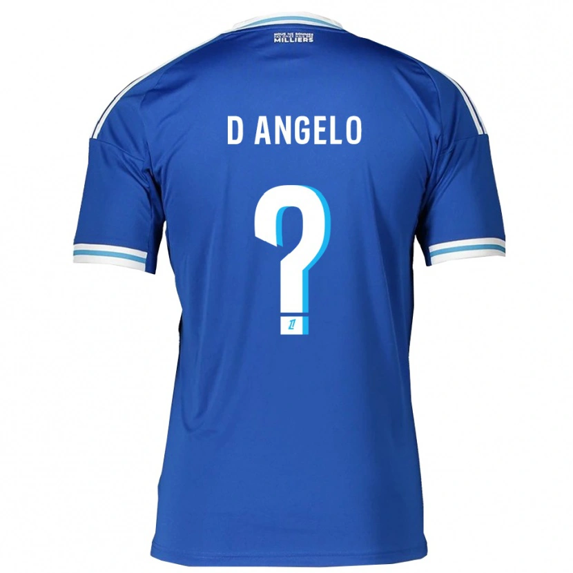 Danxen Herren Gianni D'angelo #0 Blau Weiß Heimtrikot Trikot 2025/26 T-Shirt Schweiz