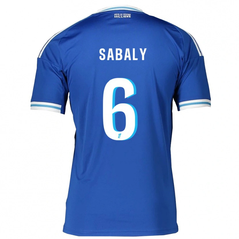 Danxen Herren Idrissa Sabaly #6 Blau Weiß Heimtrikot Trikot 2025/26 T-Shirt Schweiz