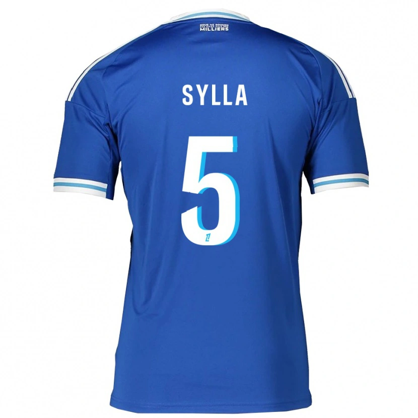 Danxen Herren Abakar Sylla #5 Blau Weiß Heimtrikot Trikot 2025/26 T-Shirt Schweiz