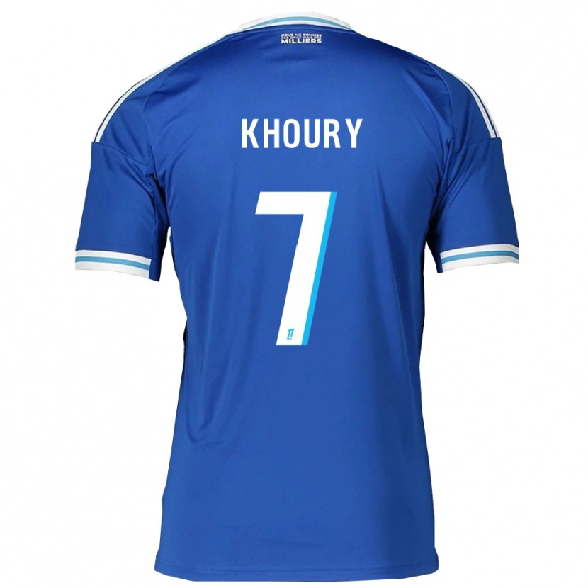 Danxen Herren Pilar Khoury #7 Blau Weiß Heimtrikot Trikot 2025/26 T-Shirt Schweiz