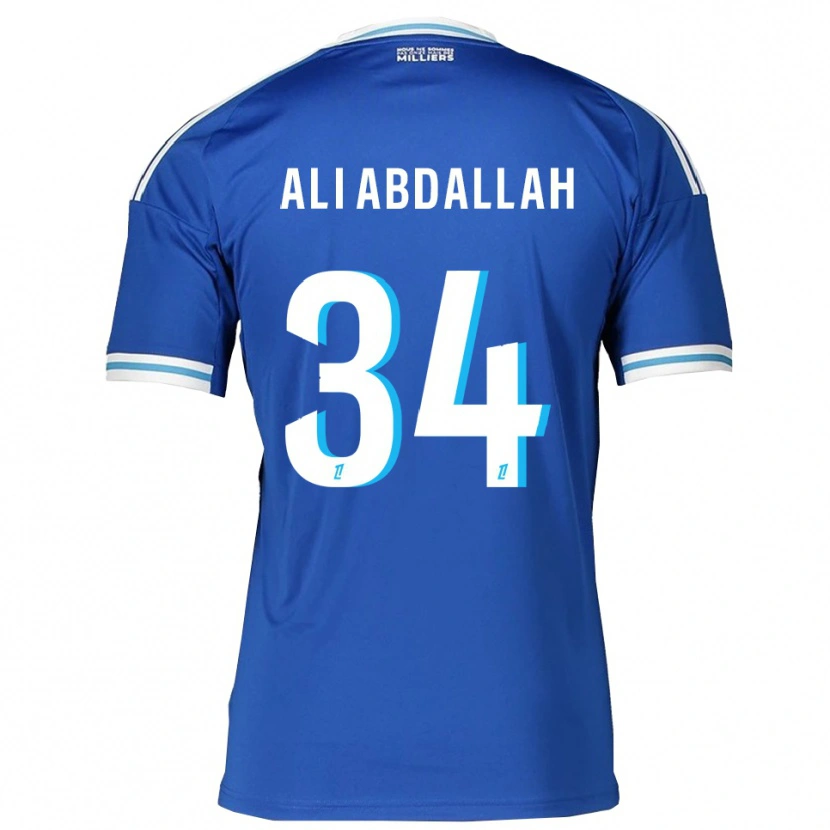 Danxen Herren Aboubacar Ali Abdallah #34 Blau Weiß Heimtrikot Trikot 2025/26 T-Shirt Schweiz