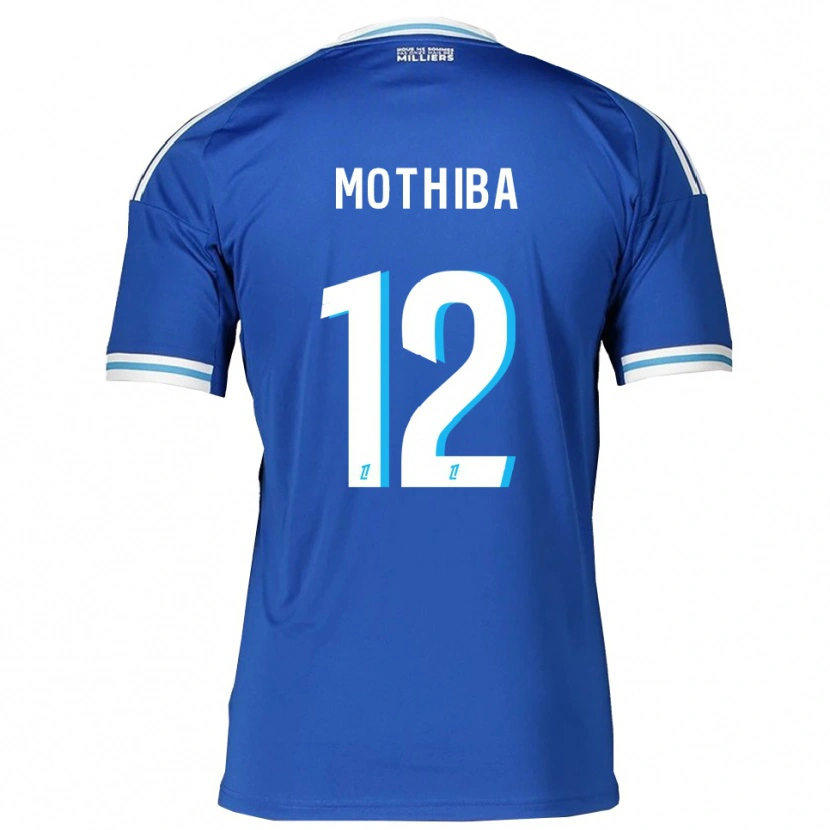 Danxen Herren Lebo Mothiba #12 Blau Weiß Heimtrikot Trikot 2025/26 T-Shirt Schweiz