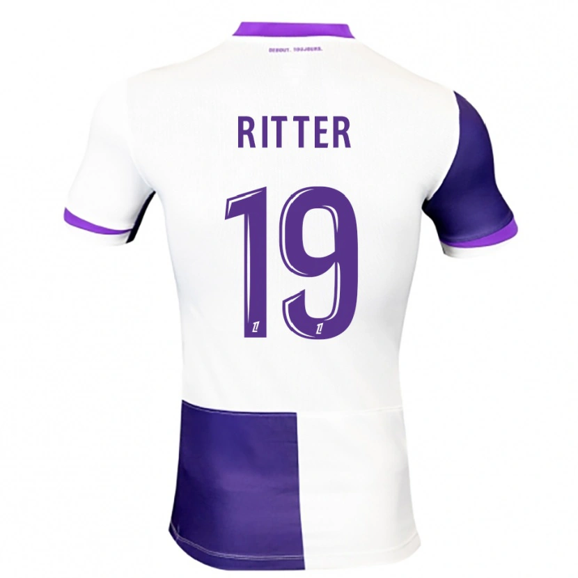 Danxen Herren Morgane Ritter #19 Lila Weiß Heimtrikot Trikot 2025/26 T-Shirt Schweiz