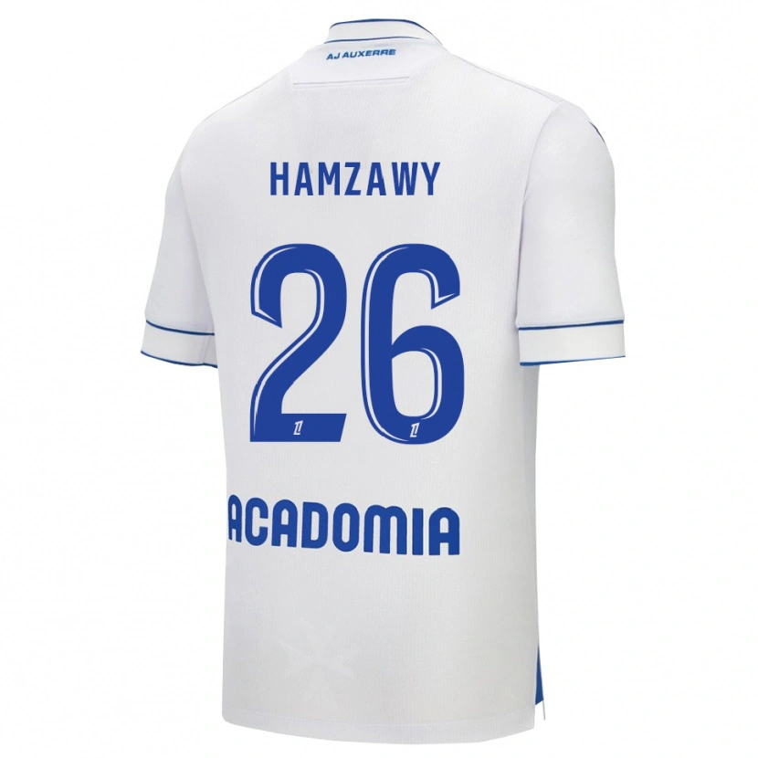 Danxen Herren Radwan Hamzawy #26 Weiß Blau Heimtrikot Trikot 2025/26 T-Shirt Schweiz