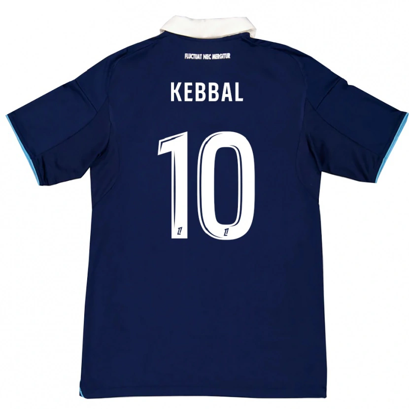 Danxen Herren Ilan Kebbal #10 Dunkelblau Weiß Heimtrikot Trikot 2025/26 T-Shirt Schweiz