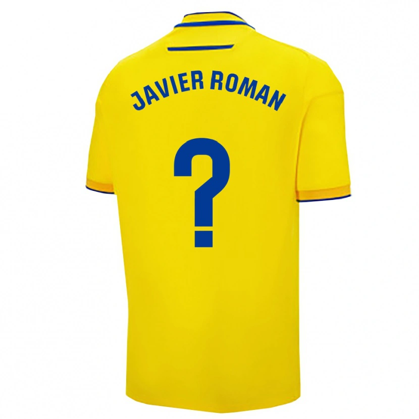 Danxen Herren José Javier Román #0 Gelb Marine Heimtrikot Trikot 2025/26 T-Shirt Schweiz