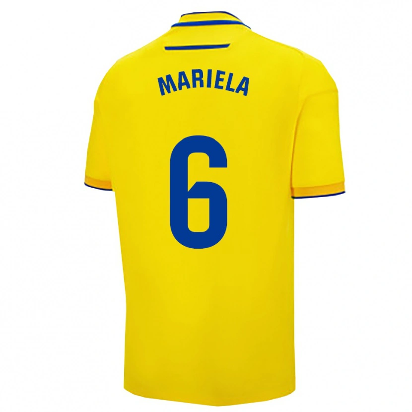 Danxen Herren Mariela Sánchez Sánchez #6 Gelb Marine Heimtrikot Trikot 2025/26 T-Shirt Schweiz