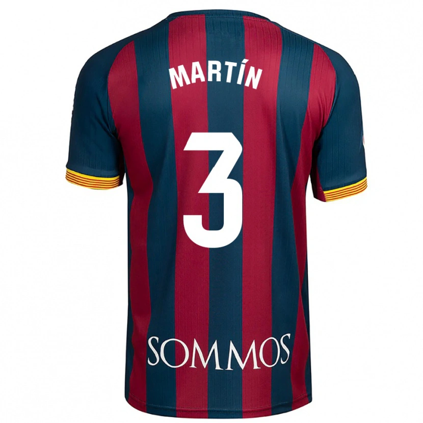 Danxen Herren Jordi Martín #3 Marineblau Rot Heimtrikot Trikot 2025/26 T-Shirt Schweiz