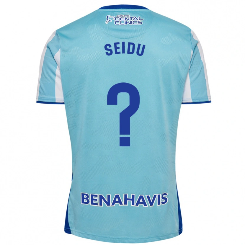 Danxen Herren Abubakar Seidu #0 Himmelblau Weiß Heimtrikot Trikot 2025/26 T-Shirt Schweiz