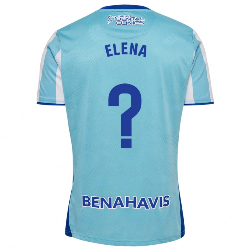 Danxen Herren Elena Martínez Pérez #0 Himmelblau Weiß Heimtrikot Trikot 2025/26 T-Shirt Schweiz