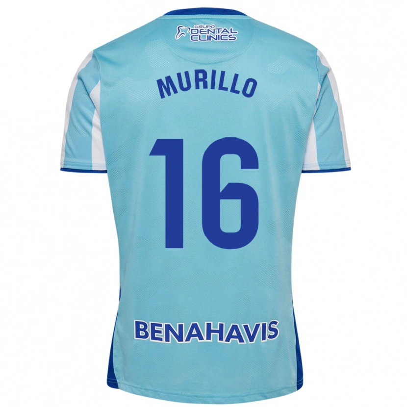 Danxen Herren Diego Murillo #16 Himmelblau Weiß Heimtrikot Trikot 2025/26 T-Shirt Schweiz