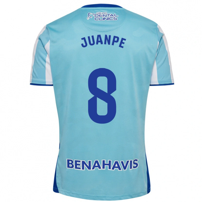 Danxen Herren Juanpe #8 Himmelblau Weiß Heimtrikot Trikot 2025/26 T-Shirt Schweiz
