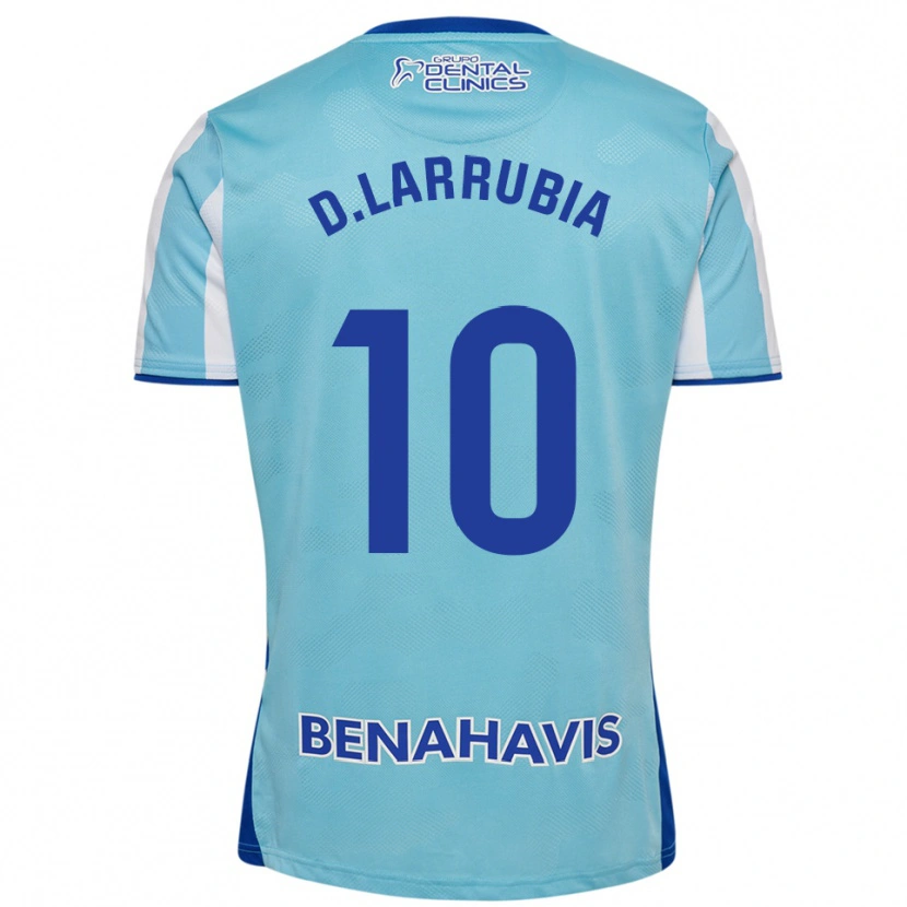 Danxen Herren David Larrubia #10 Himmelblau Weiß Heimtrikot Trikot 2025/26 T-Shirt Schweiz