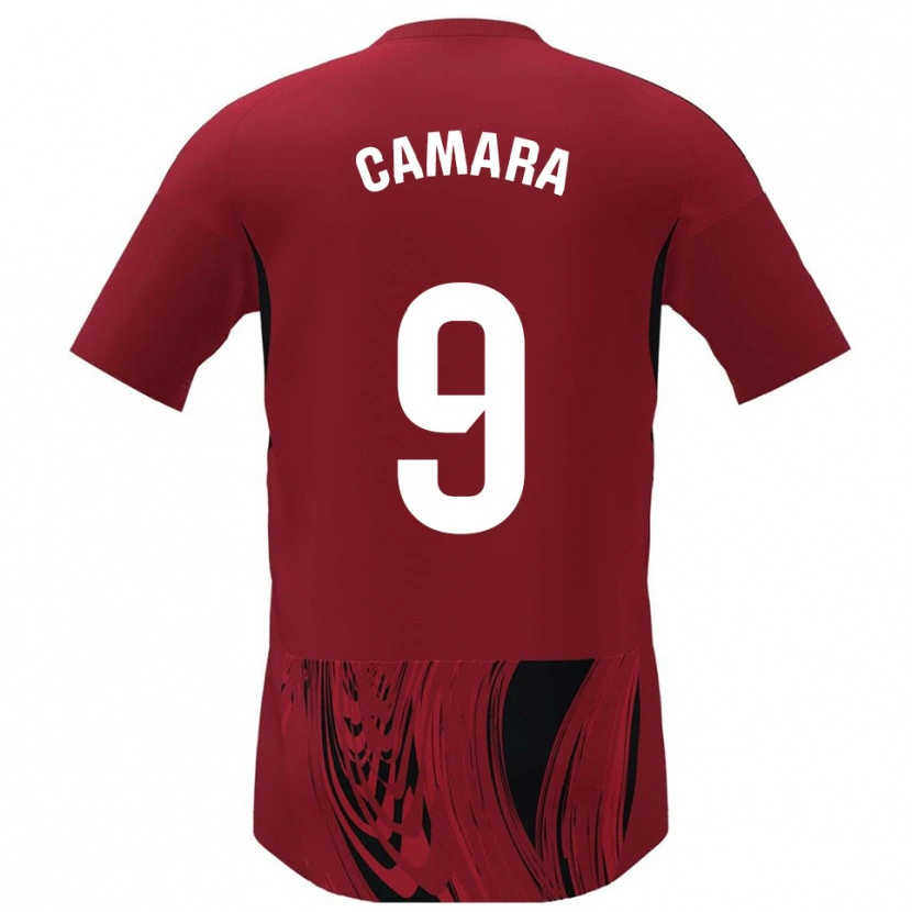 Danxen Herren Aaron Cámara #9 Rot Schwarz Heimtrikot Trikot 2025/26 T-Shirt Schweiz