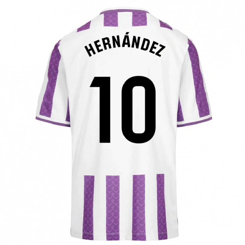 Danxen Herren Celia Hernández Cordero #10 Lila Weiß Heimtrikot Trikot 2025/26 T-Shirt Schweiz