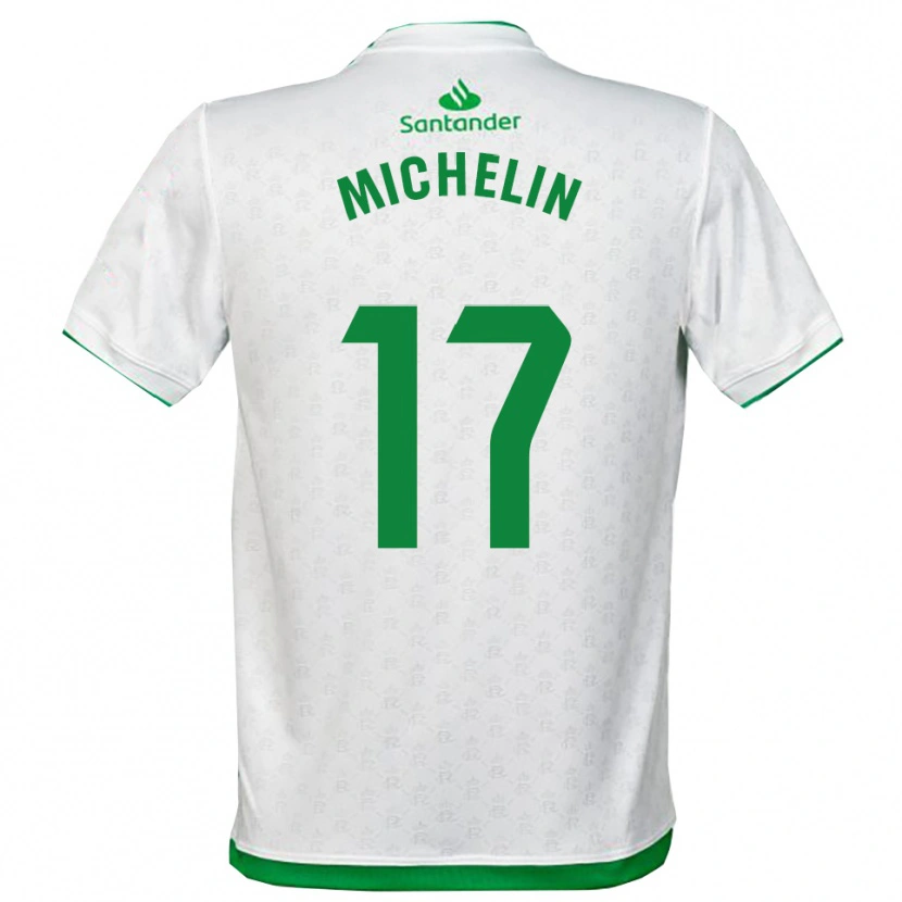 Danxen Herren Clément Michelin #17 Grün Weiß Heimtrikot Trikot 2025/26 T-Shirt Schweiz