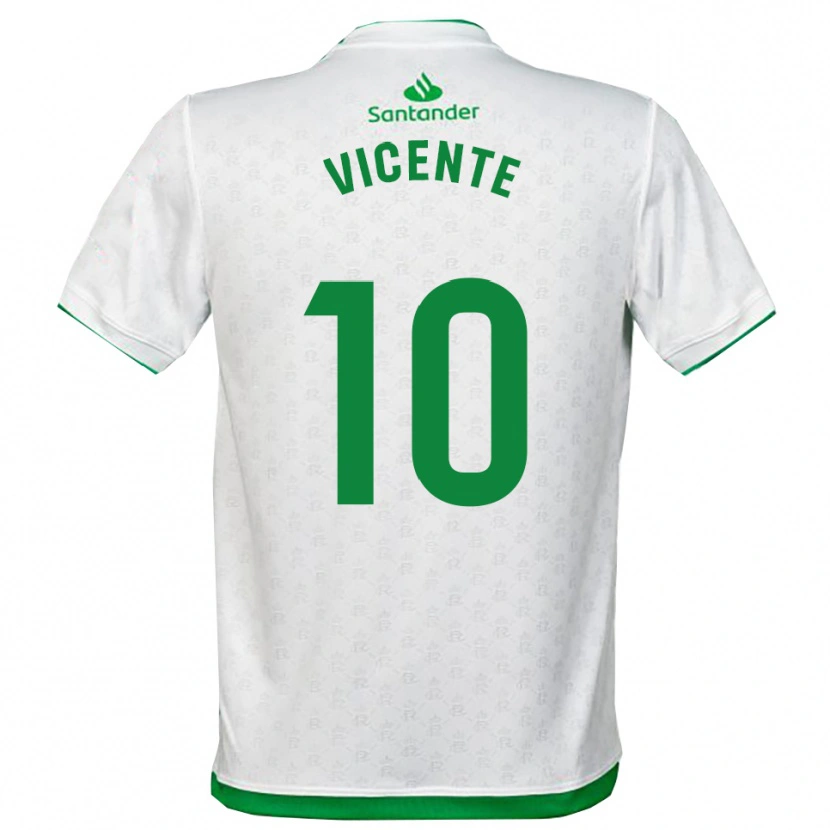 Danxen Herren Iñigo Vicente #10 Grün Weiß Heimtrikot Trikot 2025/26 T-Shirt Schweiz