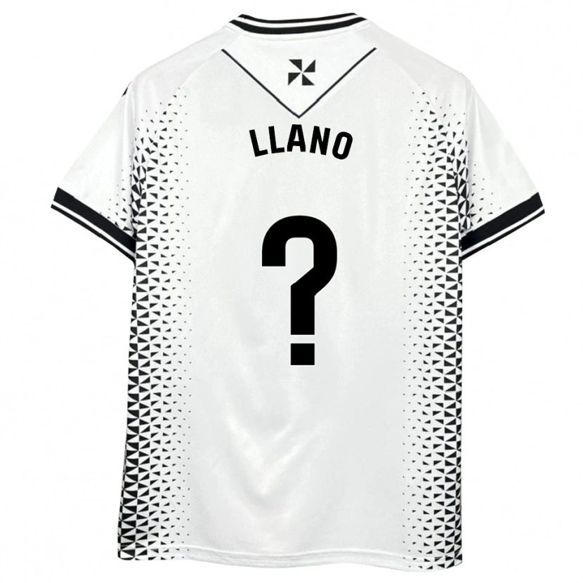 Danxen Herren Guillermo Llano #0 Weiß Schwarz Heimtrikot Trikot 2025/26 T-Shirt Schweiz