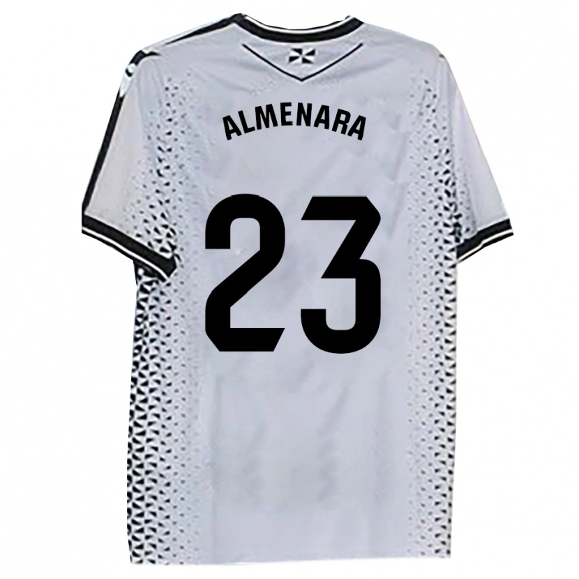 Danxen Herren Gonzalo Almenara #23 Weiß Schwarz Heimtrikot Trikot 2025/26 T-Shirt Schweiz