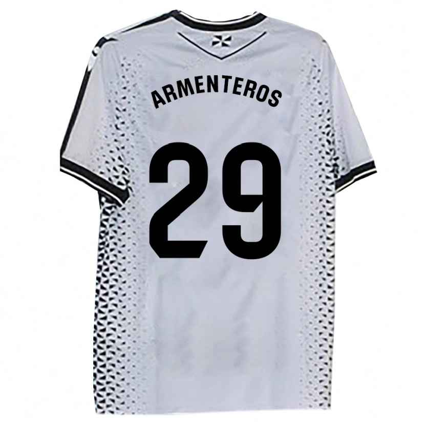Danxen Herren Víctor Armenteros #29 Weiß Schwarz Heimtrikot Trikot 2025/26 T-Shirt Schweiz