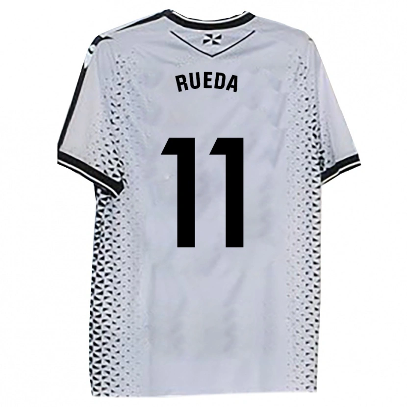 Danxen Herren Adri Rueda #11 Weiß Schwarz Heimtrikot Trikot 2025/26 T-Shirt Schweiz