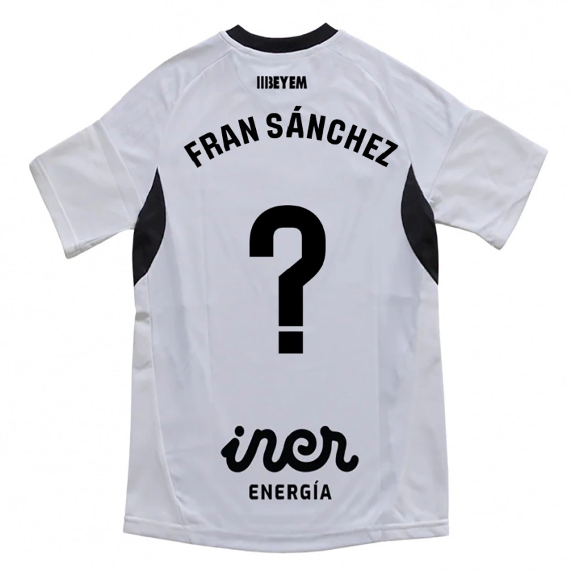 Danxen Herren Fran Sánchez #0 Weiß Lila Heimtrikot Trikot 2025/26 T-Shirt Schweiz