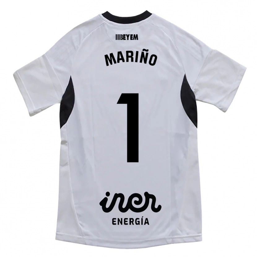 Danxen Herren Diego Mariño #1 Weiß Lila Heimtrikot Trikot 2025/26 T-Shirt Schweiz
