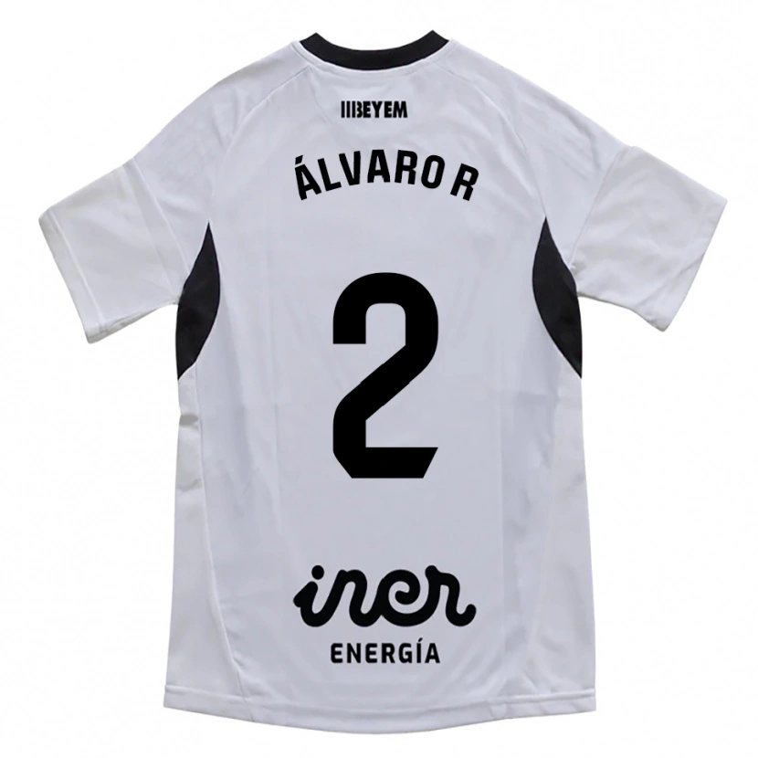 Danxen Herren Álvaro Rodríguez #2 Weiß Lila Heimtrikot Trikot 2025/26 T-Shirt Schweiz