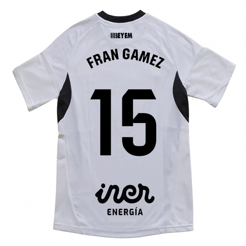 Danxen Herren Fran Gámez #15 Weiß Lila Heimtrikot Trikot 2025/26 T-Shirt Schweiz