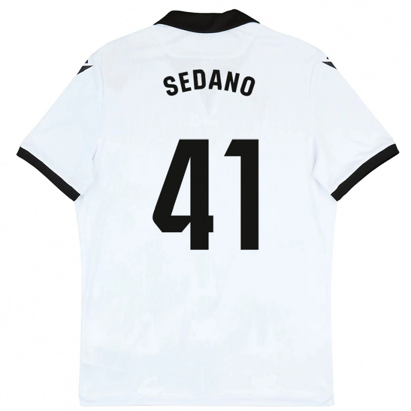 Danxen Herren Hugo Sedano #41 Weiß Schwarz Heimtrikot Trikot 2025/26 T-Shirt Schweiz