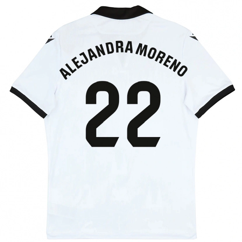 Danxen Herren Alejandra Moreno #22 Weiß Schwarz Heimtrikot Trikot 2025/26 T-Shirt Schweiz