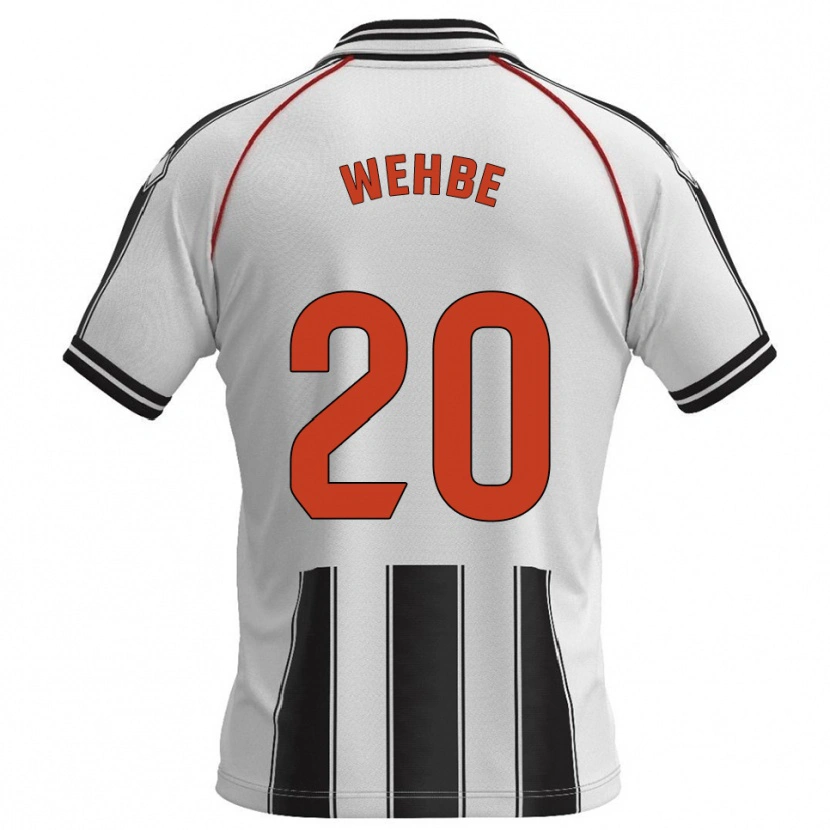 Danxen Herren Charbel Wehbe #20 Weiß Schwarz Heimtrikot Trikot 2025/26 T-Shirt Schweiz