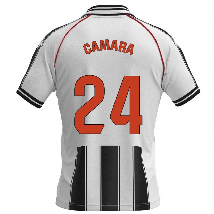 Danxen Herren Ousmane Camara #24 Weiß Schwarz Heimtrikot Trikot 2025/26 T-Shirt Schweiz