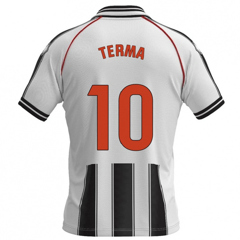 Danxen Herren Guillem Terma #10 Weiß Schwarz Heimtrikot Trikot 2025/26 T-Shirt Schweiz
