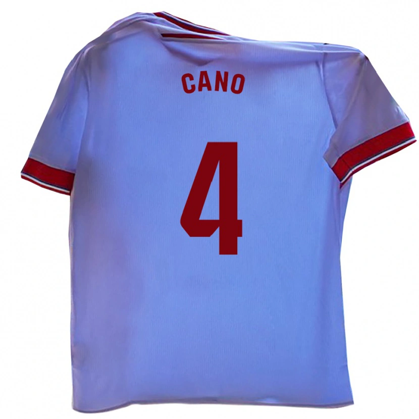 Danxen Herren Marcos Cano #4 Weiß Rot Heimtrikot Trikot 2025/26 T-Shirt Schweiz