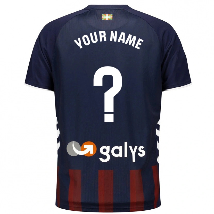 Danxen Herren Ihren Namen #0 Marine Rot Heimtrikot Trikot 2025/26 T-Shirt Schweiz
