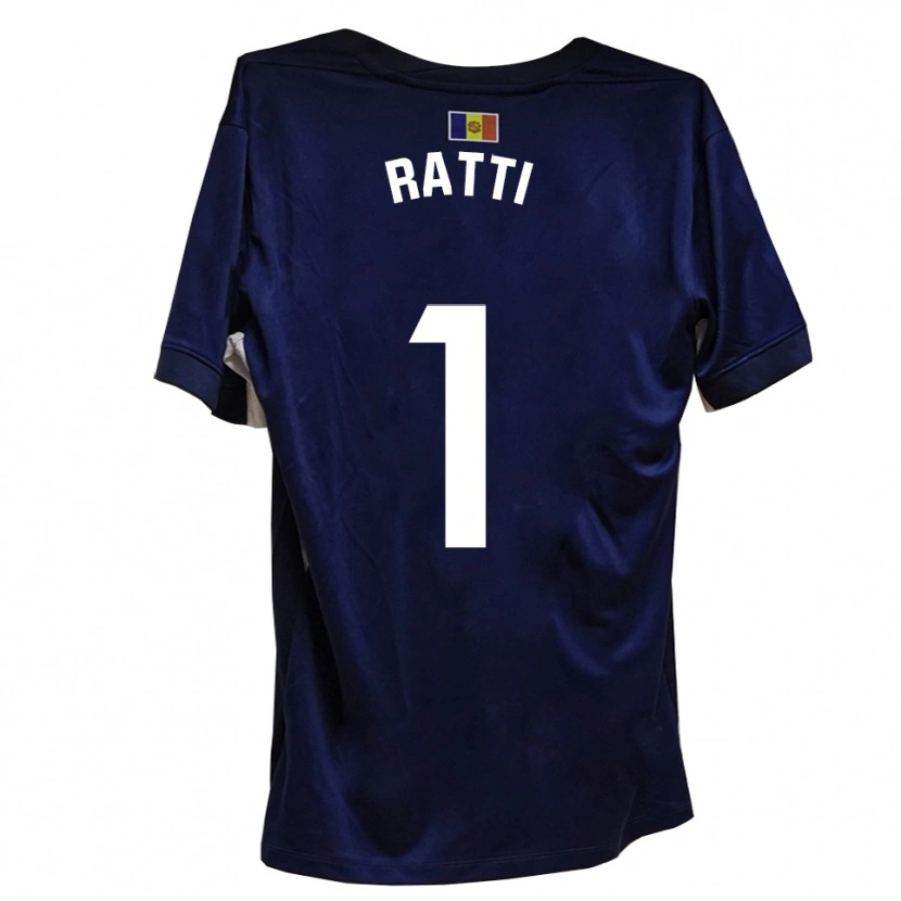 Danxen Herren Nico Ratti #1 Marineblau Weiß Heimtrikot Trikot 2025/26 T-Shirt Schweiz
