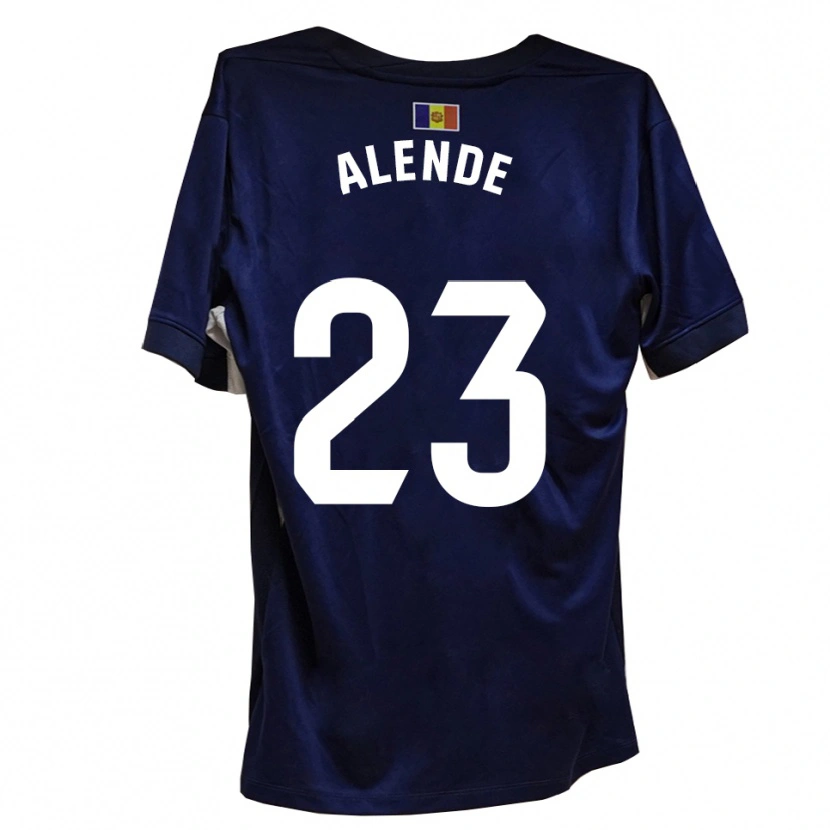Danxen Herren Diego Alende #23 Marineblau Weiß Heimtrikot Trikot 2025/26 T-Shirt Schweiz
