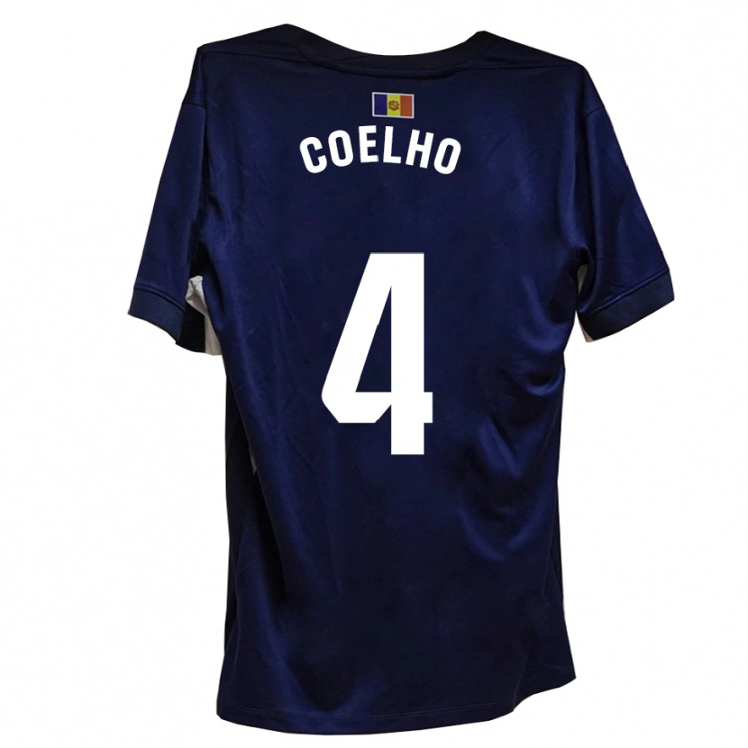 Danxen Herren Dani Coelho #4 Marineblau Weiß Heimtrikot Trikot 2025/26 T-Shirt Schweiz