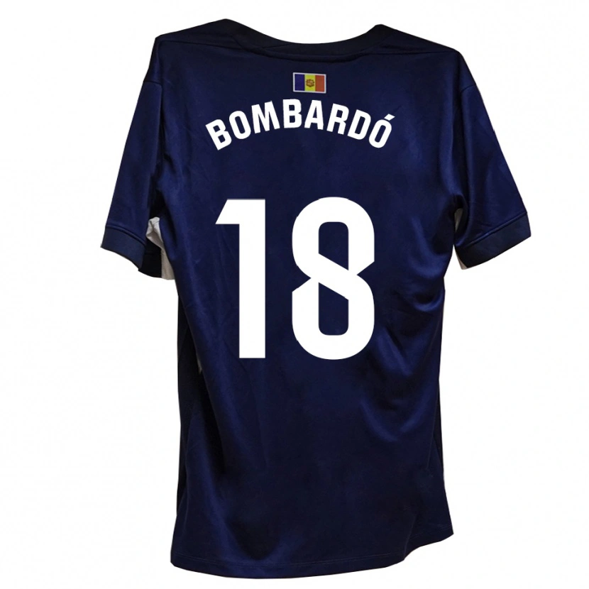 Danxen Herren Marc Bombardó #18 Marineblau Weiß Heimtrikot Trikot 2025/26 T-Shirt Schweiz