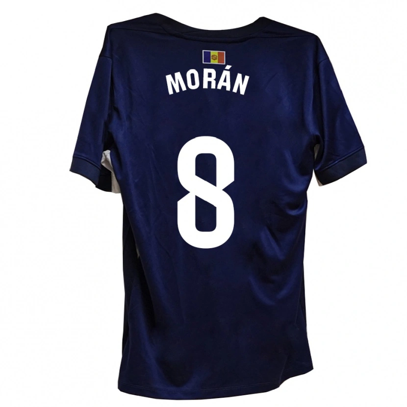 Danxen Herren Erik Morán #8 Marineblau Weiß Heimtrikot Trikot 2025/26 T-Shirt Schweiz