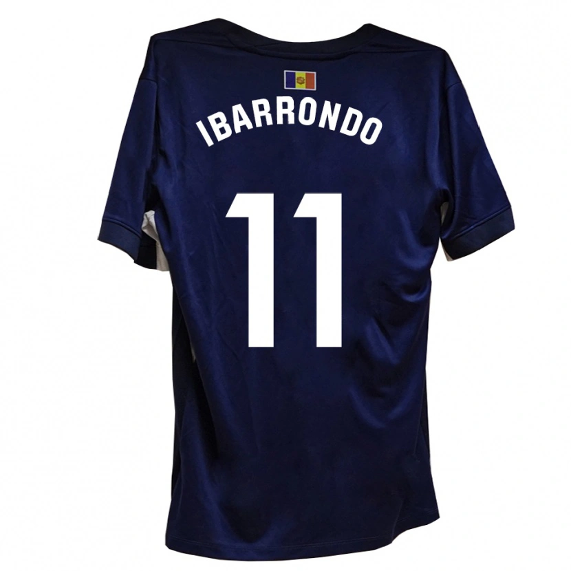 Danxen Herren Alejandro Ibarrondo #11 Marineblau Weiß Heimtrikot Trikot 2025/26 T-Shirt Schweiz