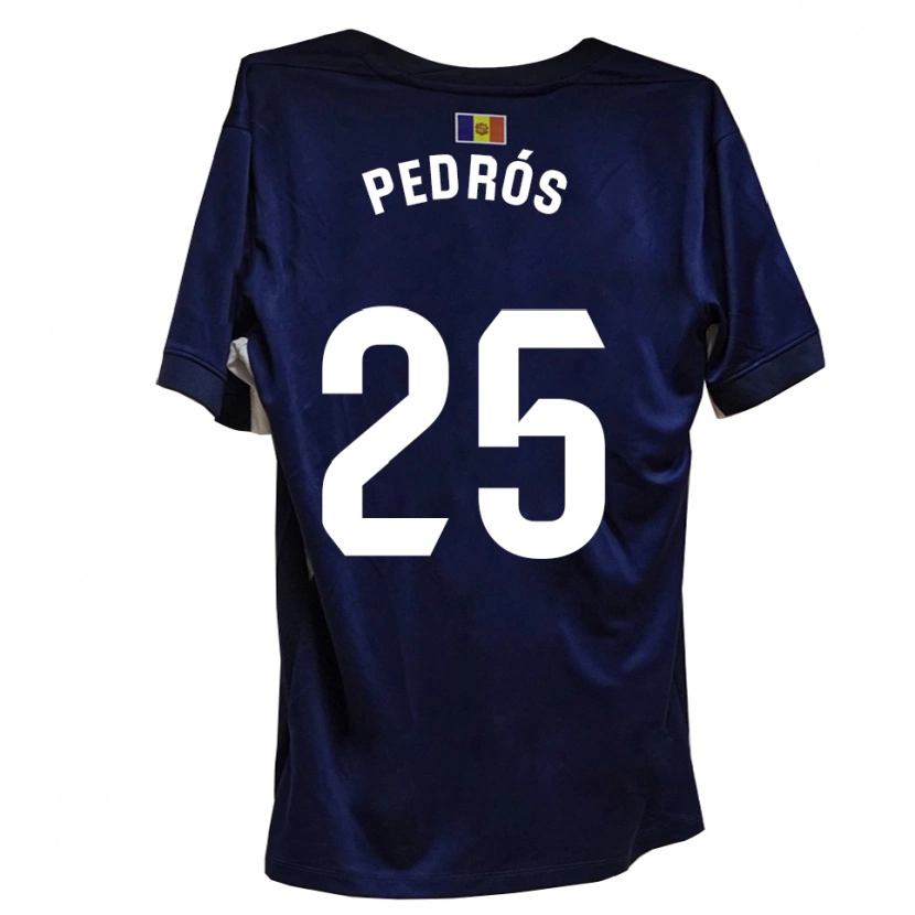 Danxen Herren Isaac Pedrós #25 Marineblau Weiß Heimtrikot Trikot 2025/26 T-Shirt Schweiz
