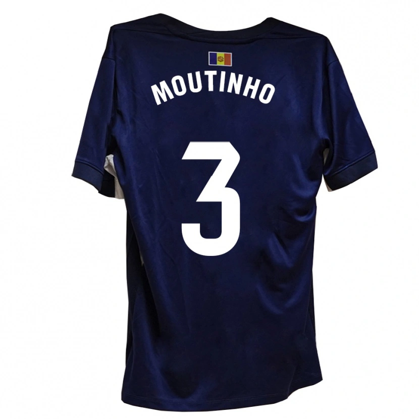 Danxen Herren Joel Moutinho #3 Marineblau Weiß Heimtrikot Trikot 2025/26 T-Shirt Schweiz